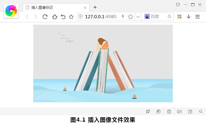 插入图像文件效果